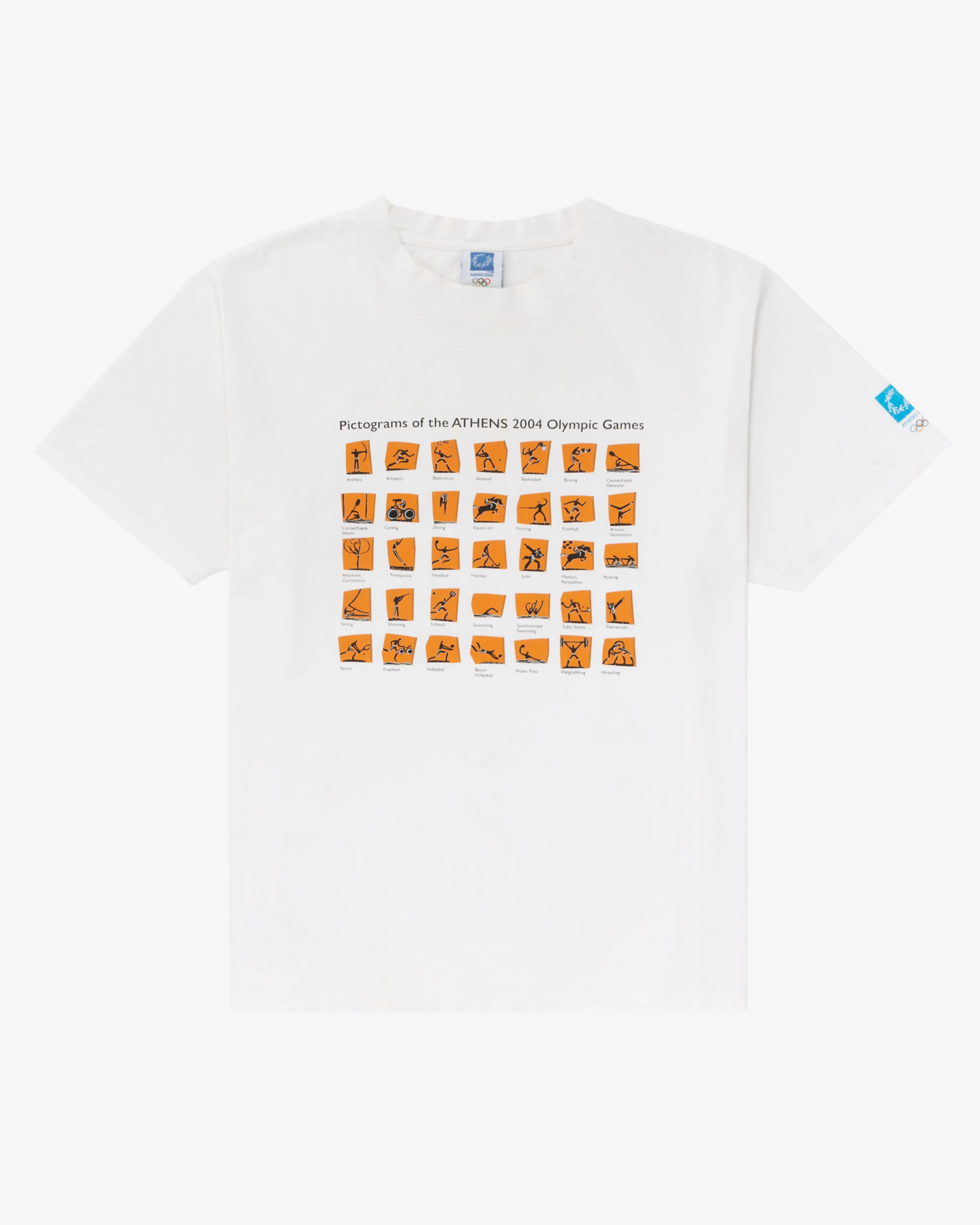 2004 Olympic Winter Games Pictogram Tee