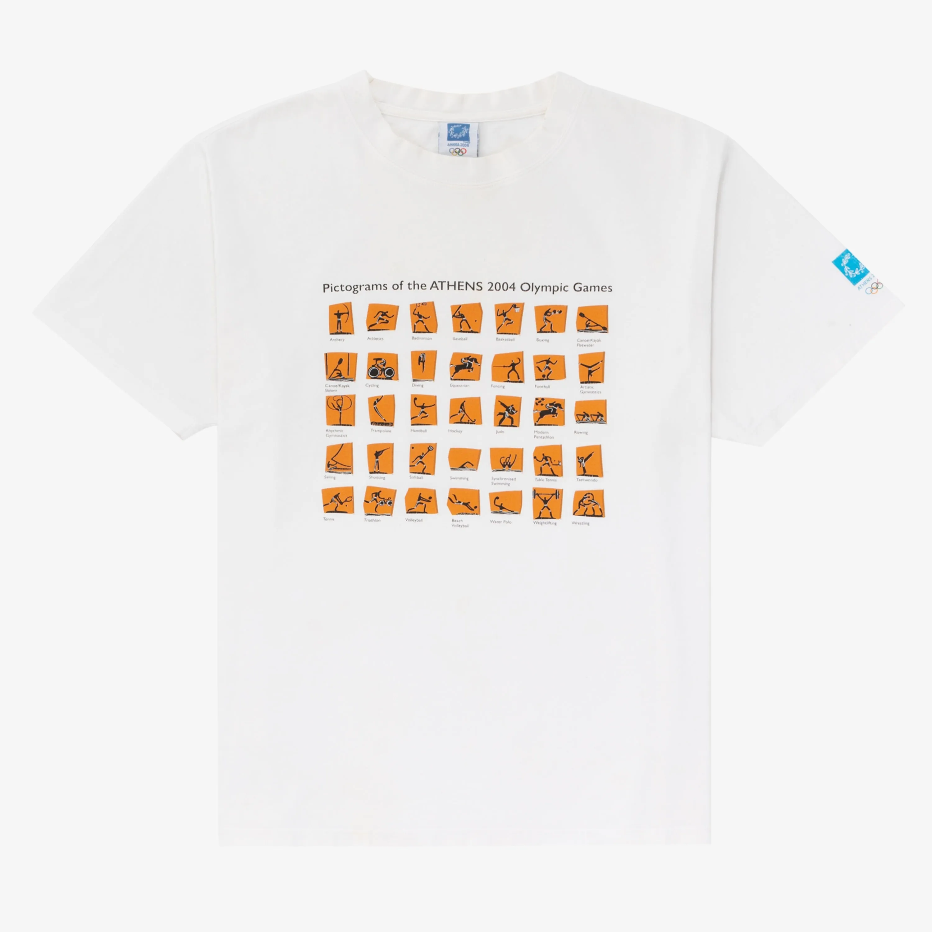 2004 Olympic Winter Games Pictogram Tee