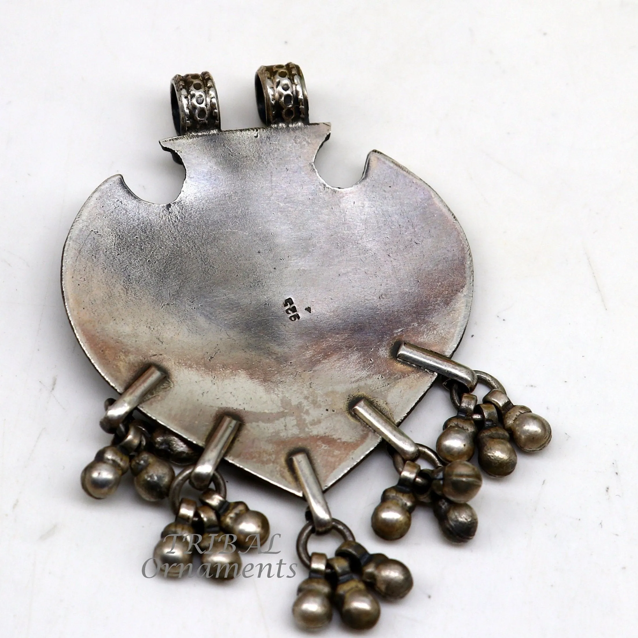 925 sterling silver handmade vintage peacock design pendant, excellent pendant ethnic tribal jewelry wedding parties jewelry nsp556