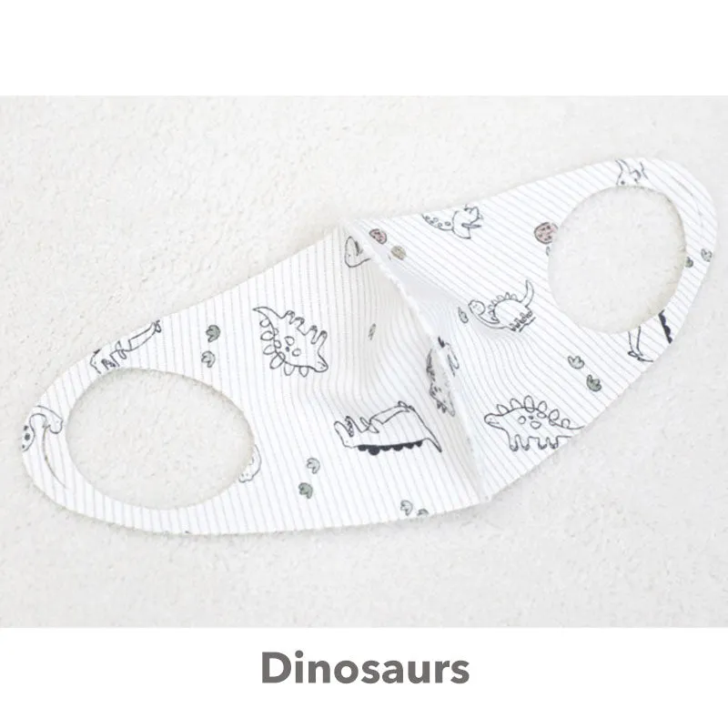 Antimicrobial Toddler (2-3 Years Old) Reusable 3D Mask BBN1001 (14 Designs)