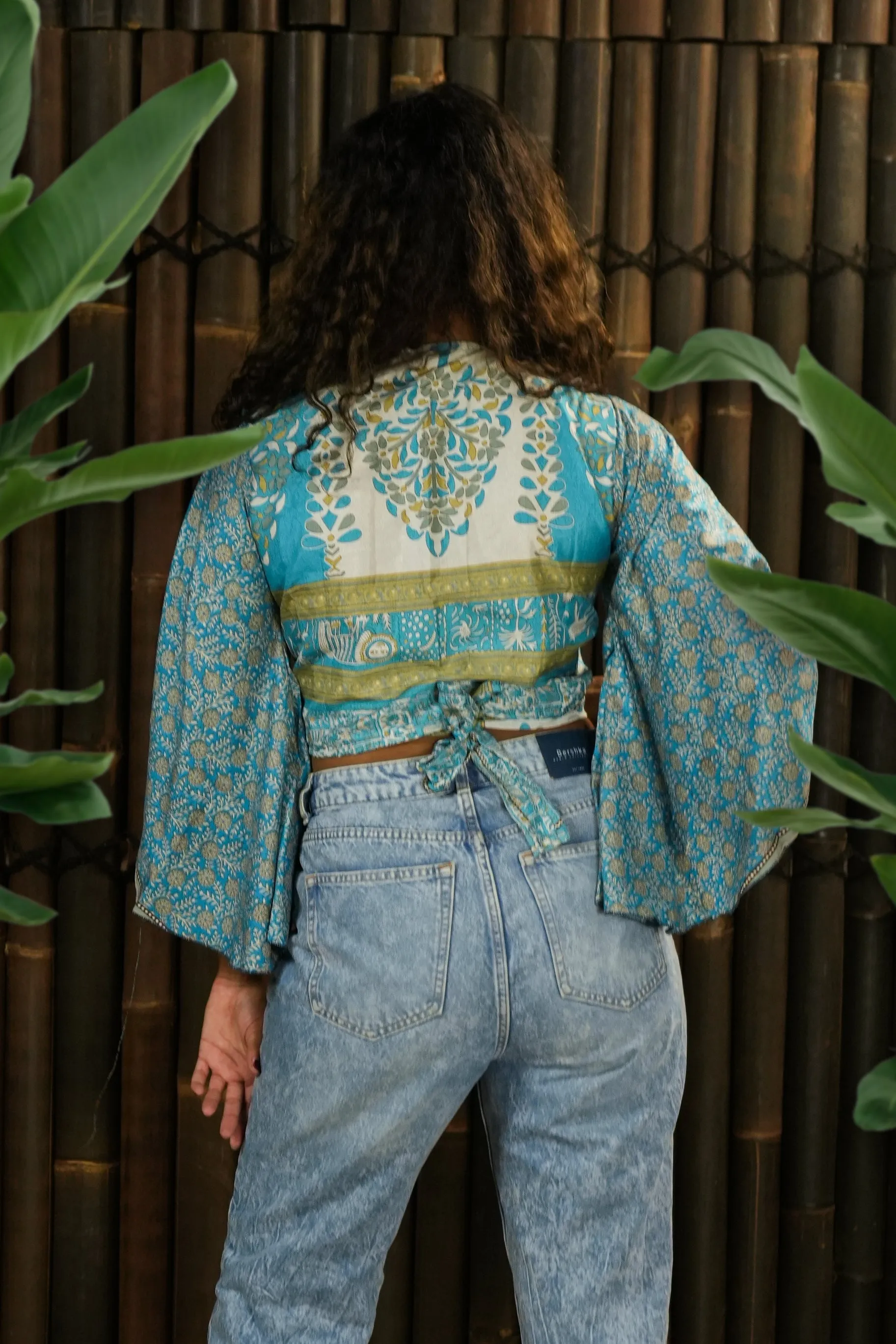 Cheeky Wrap Top 'Alegria'