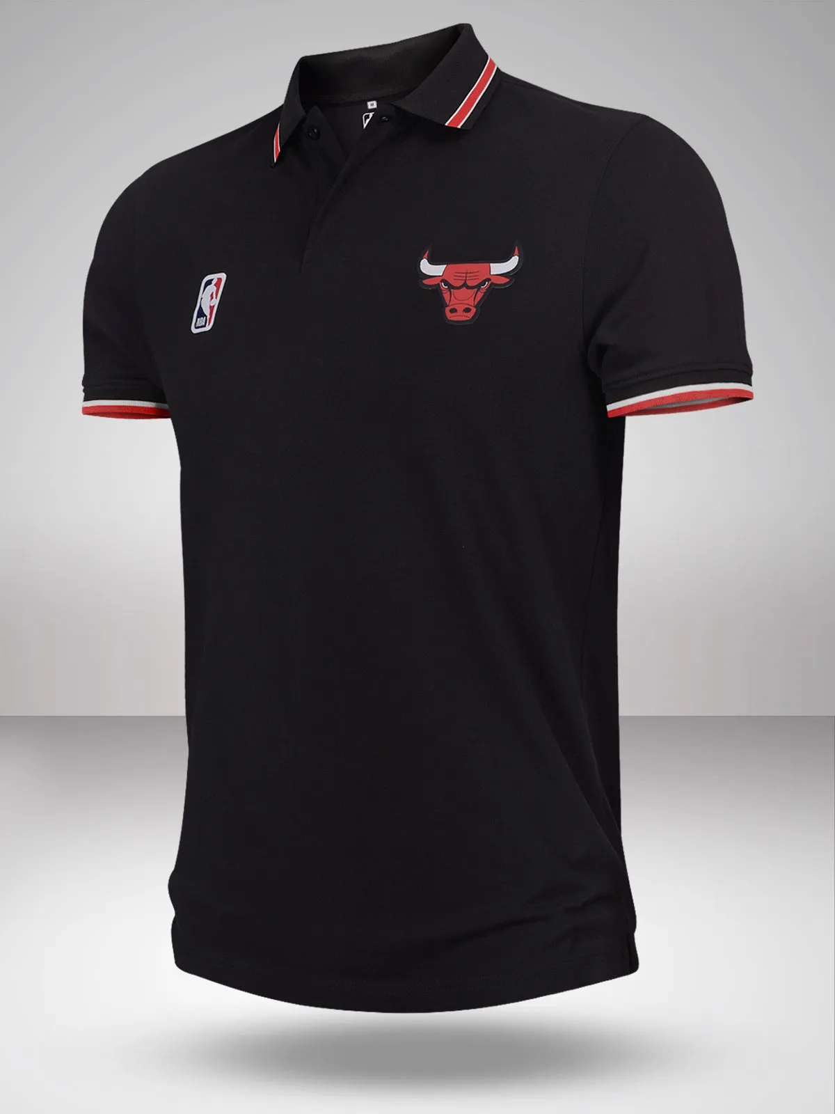 Chicago Bulls: Classic Polo Black