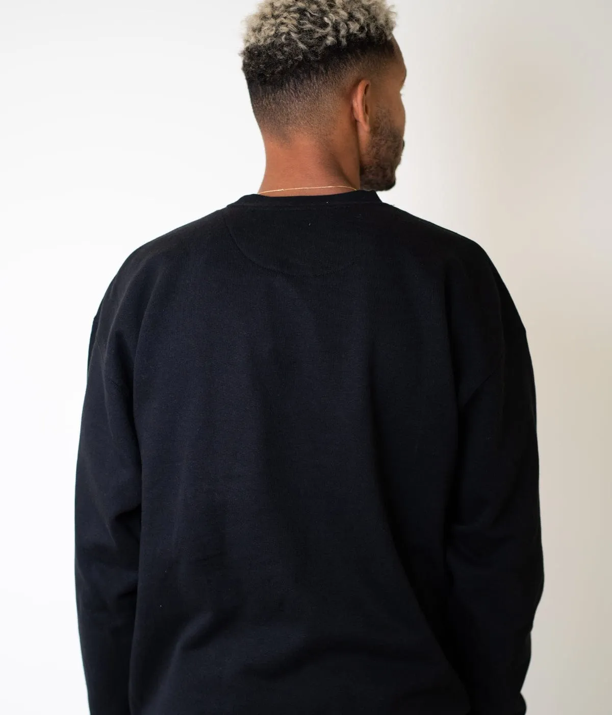 DRAWN HEART SWEATER.