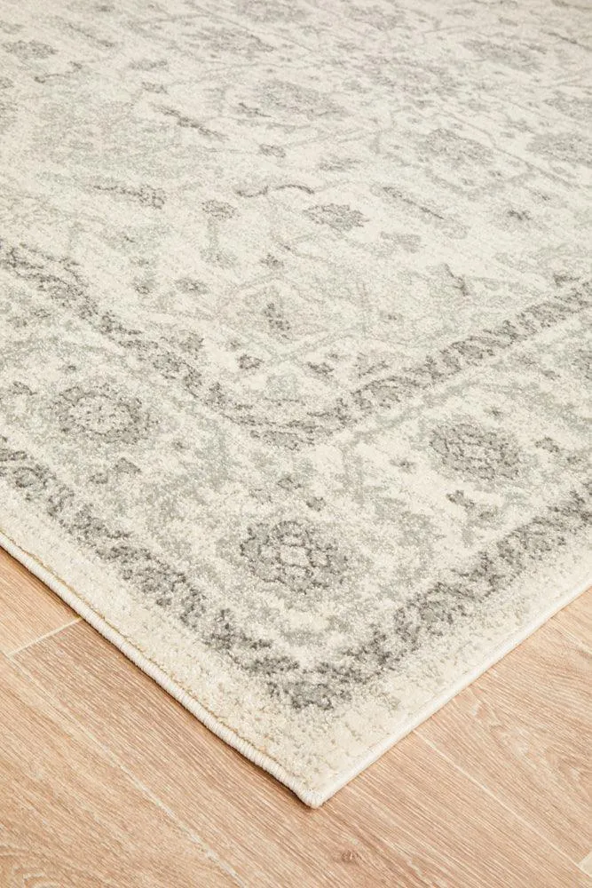 Esme Winter White Transitional Rug