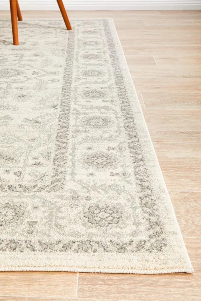 Esme Winter White Transitional Rug