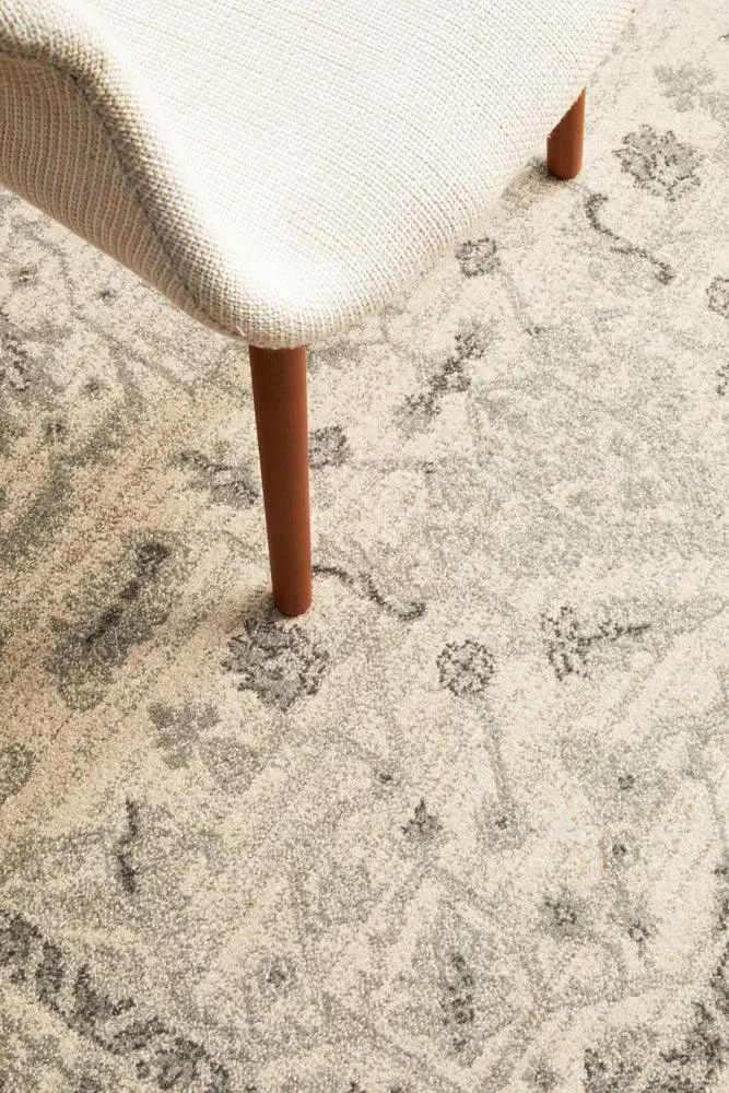 Esme Winter White Transitional Rug