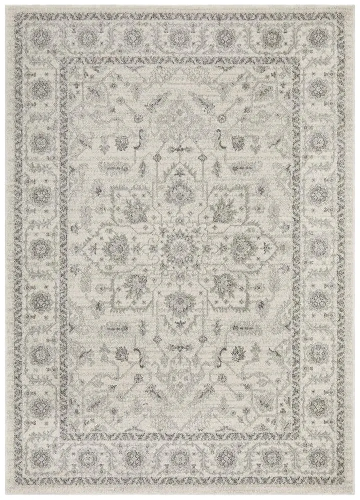 Esme Winter White Transitional Rug