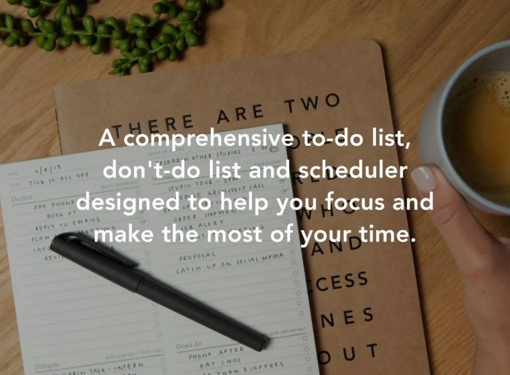 FOCUS TO-DO-LIST DESK PAD