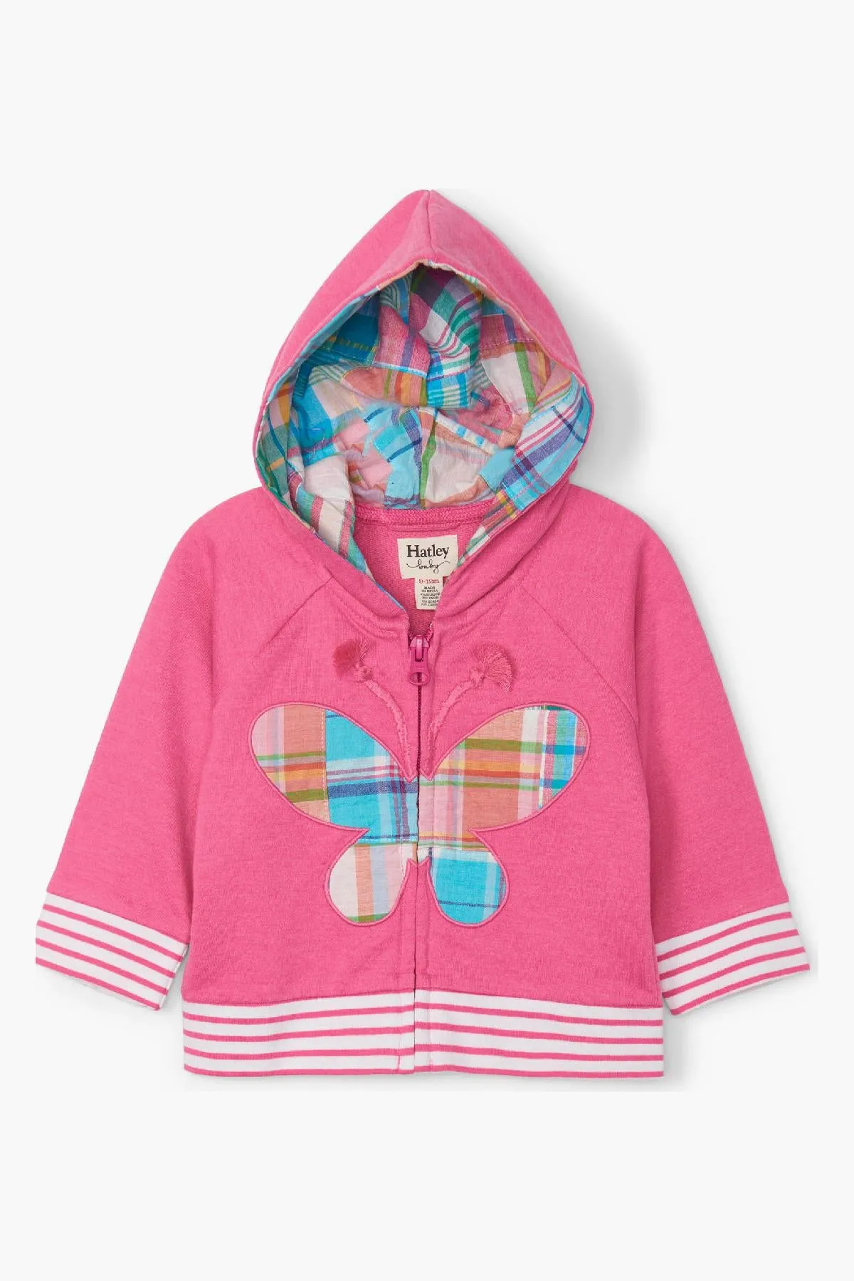 Hatley Madras Plaid Butterfly Baby Girls Set