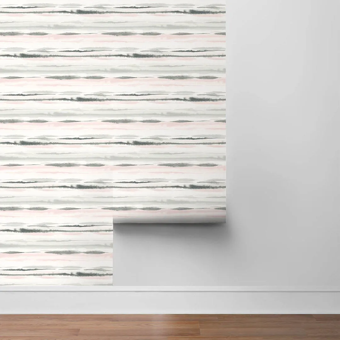 Horizon Stripe Peel-and-Stick Luxe Haven Wallpaper