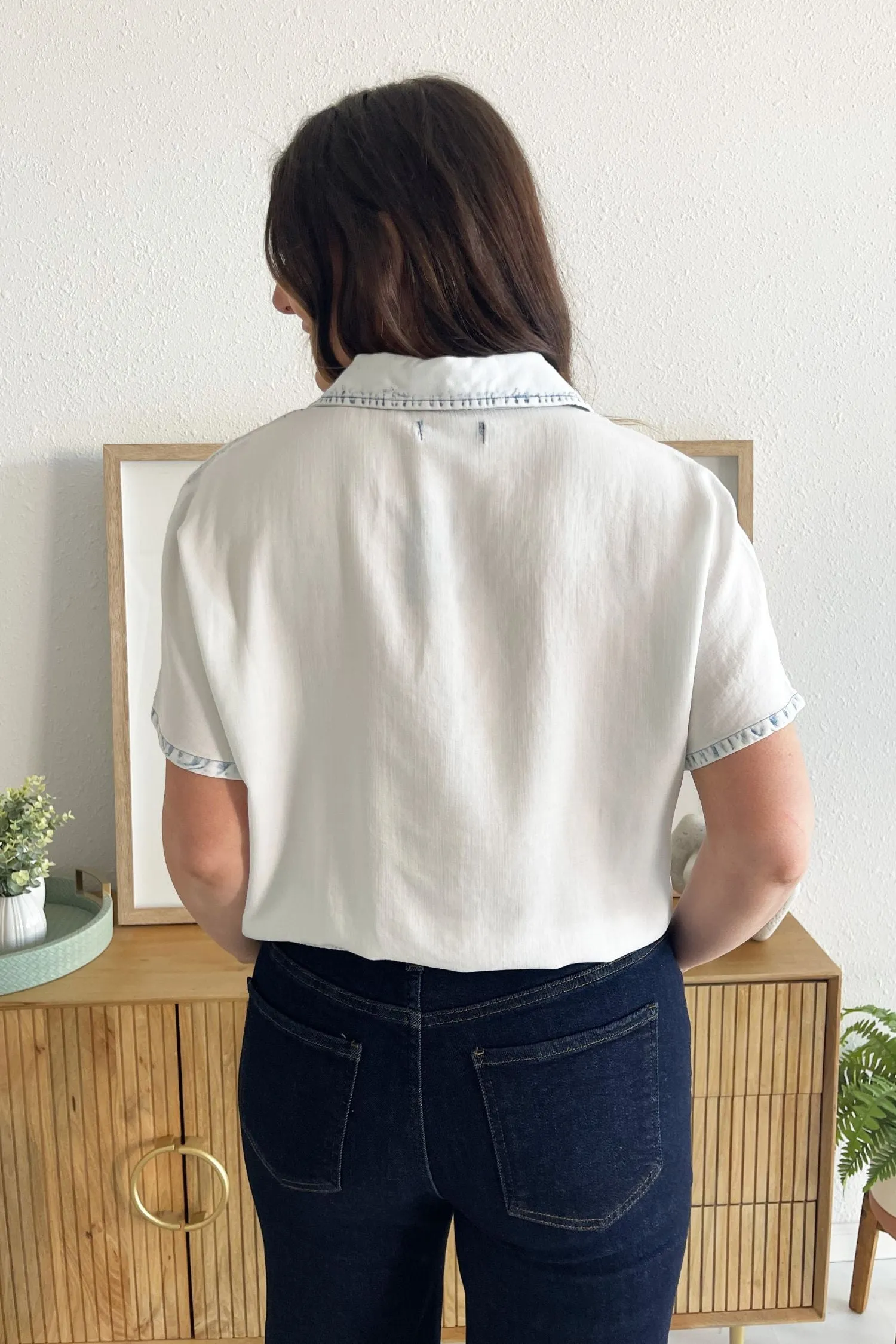 Hosanna Drop Shoulder Top w/ Twist