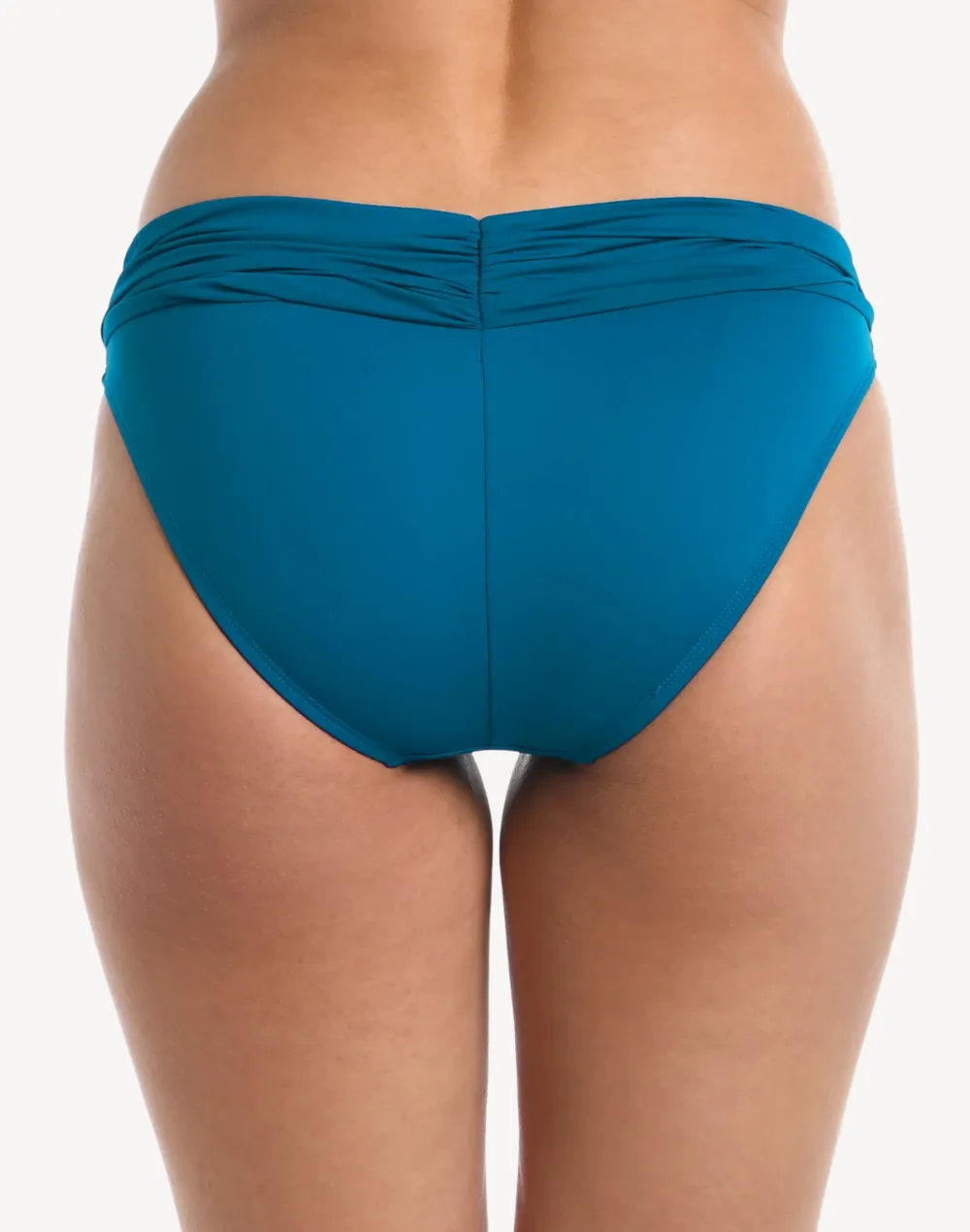 Island Goddess Shirred Band Bikini Bottom