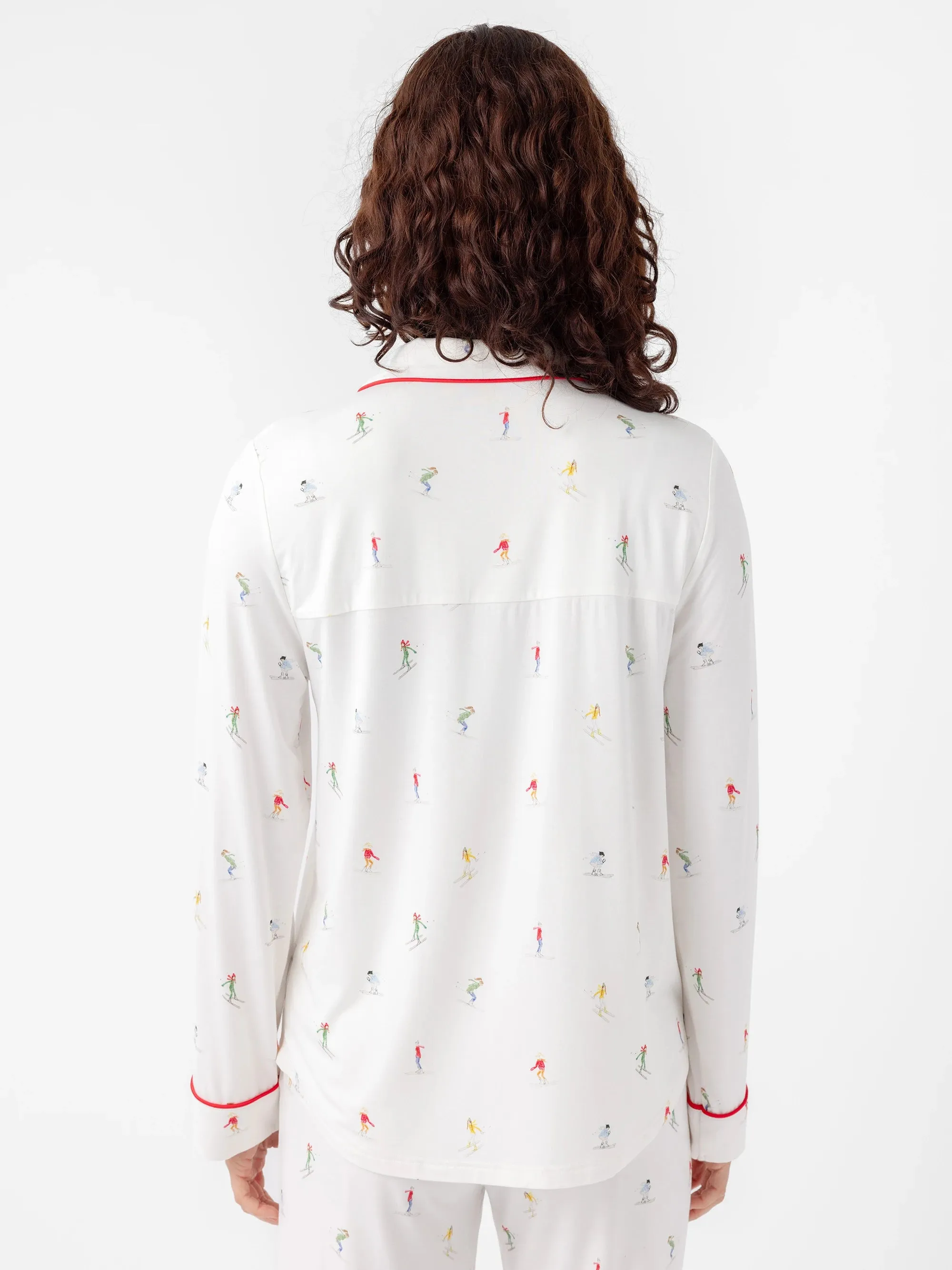 Last Chance Women's Bamboo Stretch-Knit Long Sleeve Pajama Top