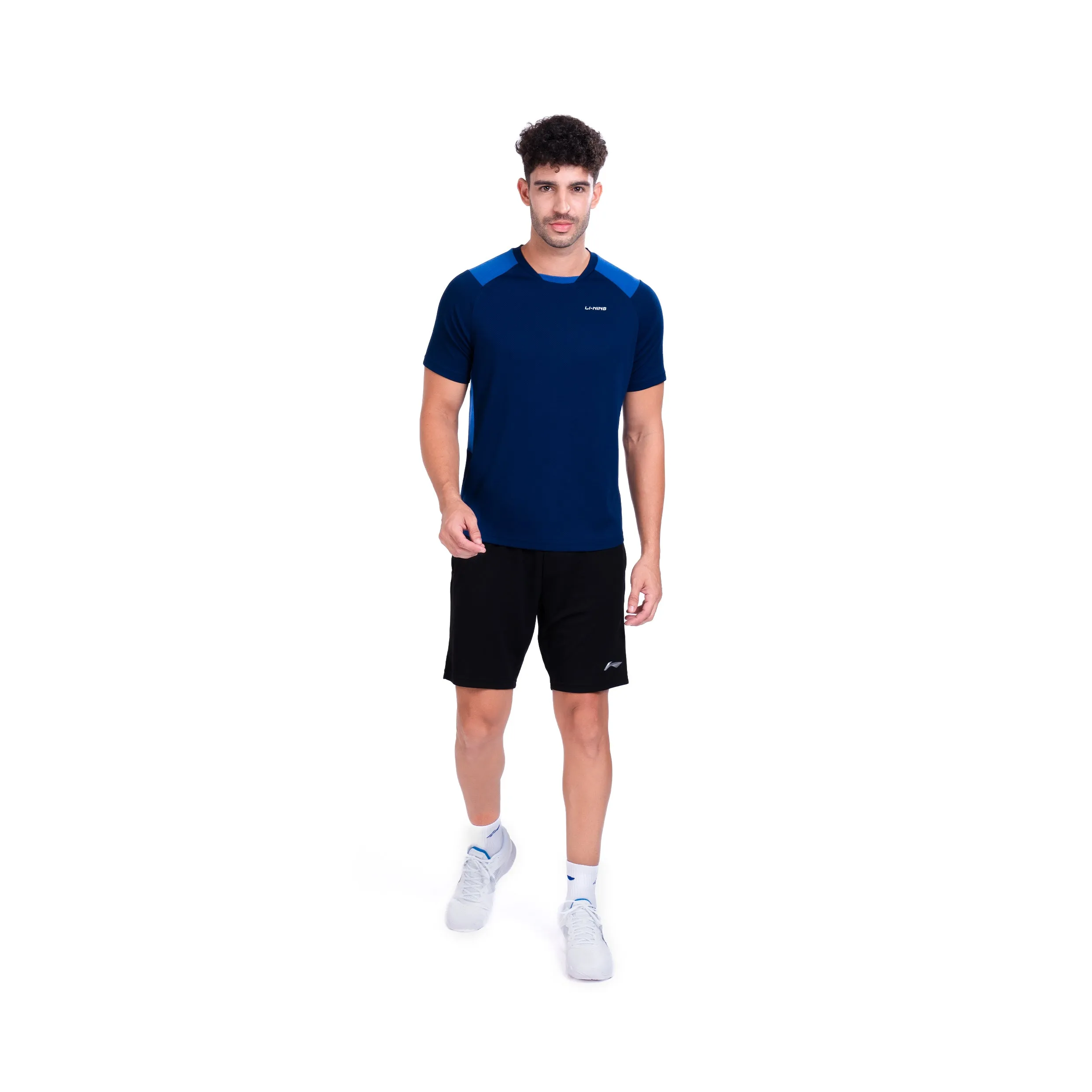 Li-Ning Flip Side T-Shirt (NAVY ; 2XS)