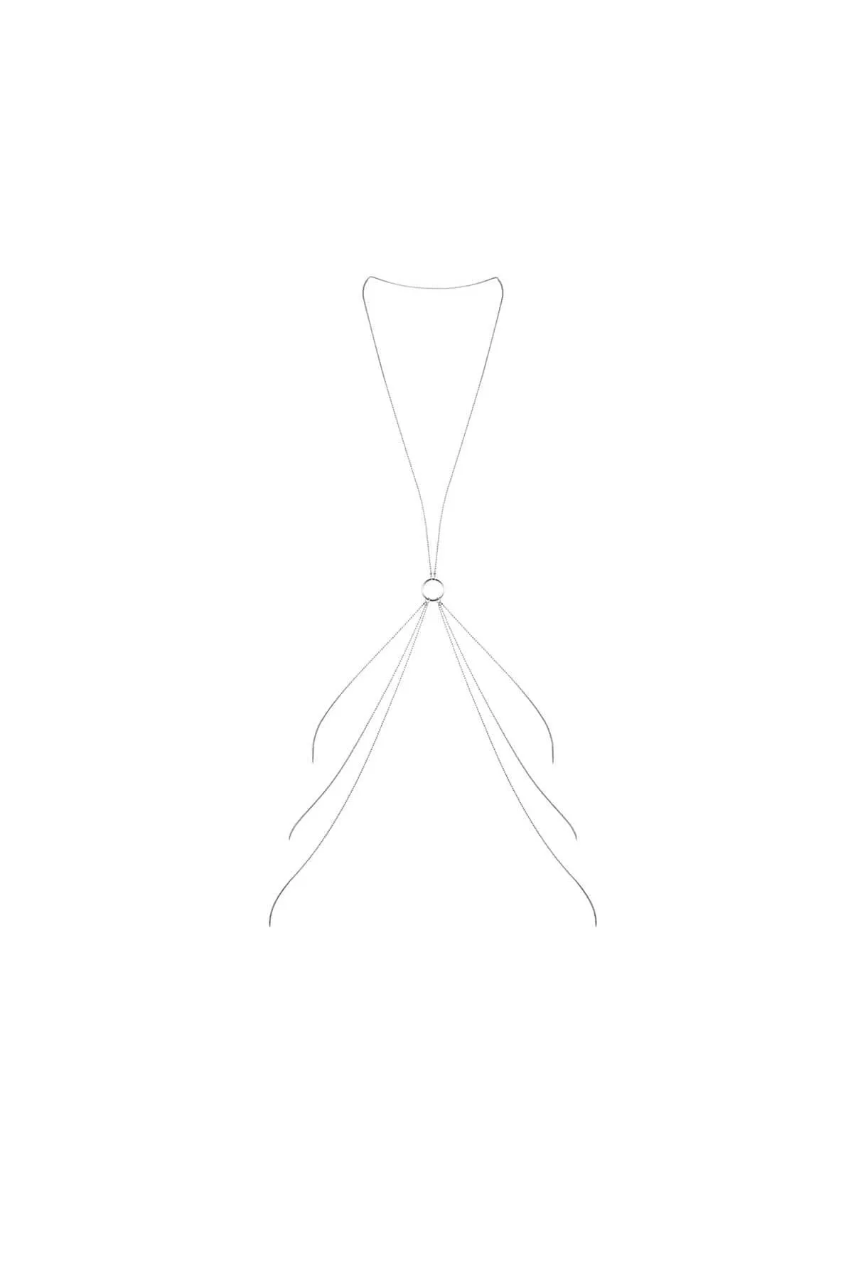Magnifique 8 Body Chain • Silver