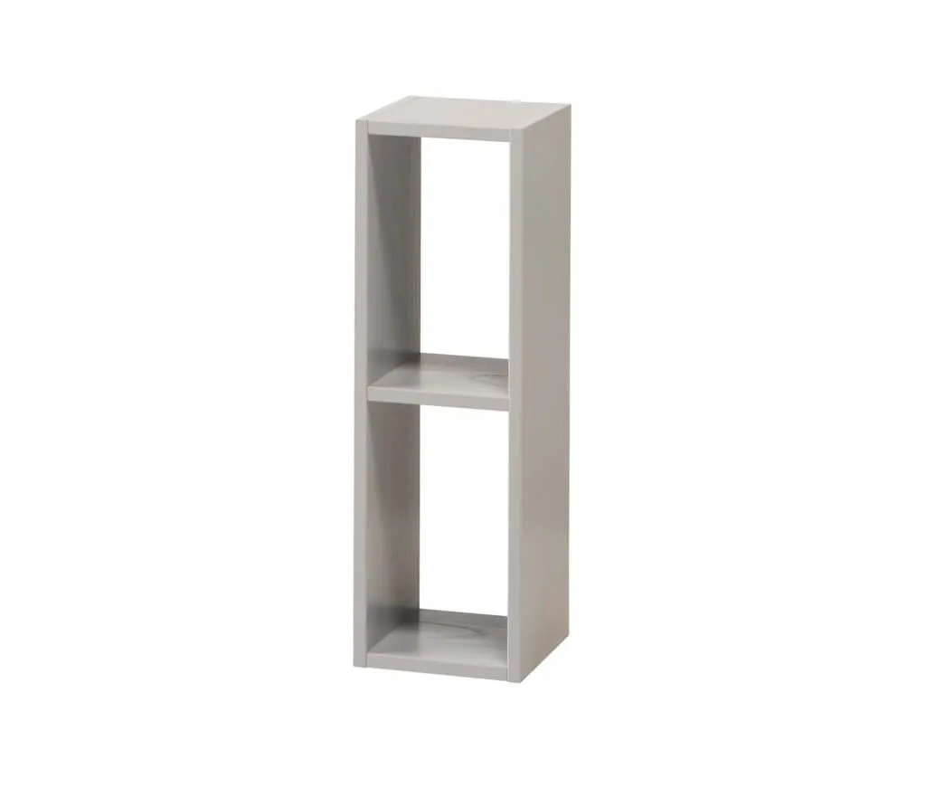 Mobile Bagno 70cm Sospeso Cassetto, Colonna Pensile, Vano a Giorno, Specchio E Lampada