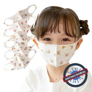 New Antimicrobial Toddler (2-3 Years Old) Reusable 3D Mask BBN1056 (12 Designs)