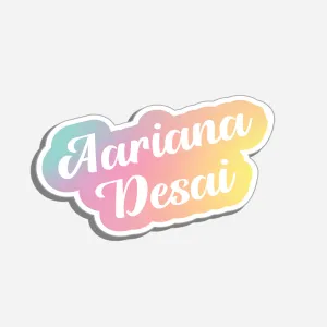 Shape Cut Sticker (kids)