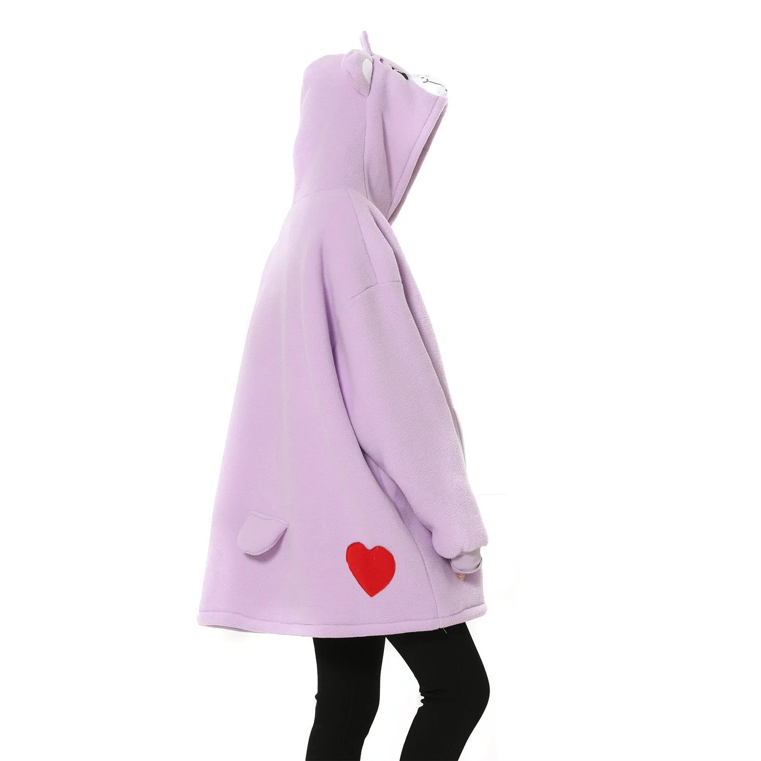 Share Bear Animal Keep Warm Hoodie Wearable Costume Cozy Cartoon Lazy TV Blanket
