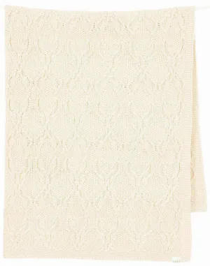 Toshi Organic Knit Blanket Bowie Feather